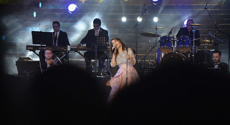 Samira Said at Baalbeck Festival